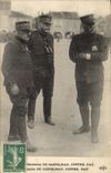 CPA Militaria Generaux de Castelnau Joffre Pau