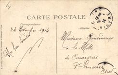 CPA Militaria Generaux de Castelnau Joffre Pau