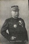 Vintage Postcard Militaria general Joffre
