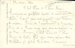 Vintage Postcard Militaria Austria Bourbon Bee