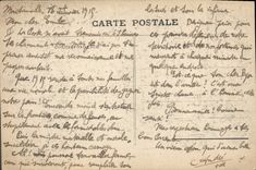 Vintage Postcard Militaria the young person Emile Despres