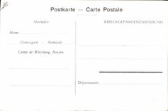 Vintage Postcard Militaria Galgenberegeois