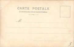 Postal París Vagada del Louvre la baronesa de Kaudener tiene su hija