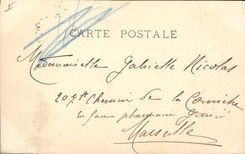 Postal Salón 1905 el Beroud las confianzas