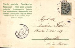 CPA Fantaisie Fleurs Enfant 