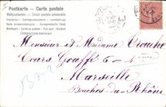 CPA Fantaisie Fleurs Oiseaux 