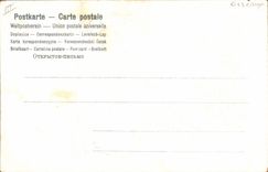 CPA Fantaisie Fleurs Oiseaux 