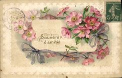 CPA Fantaisie Fleurs 