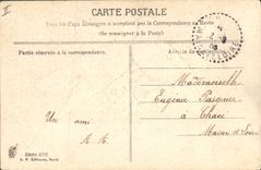 CPA Fantaisie Fleurs Colombes 