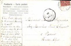 CPA Fantaisie Fleurs Oiseaux 