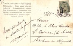 CPA Fantaisie Fleurs Colombes 