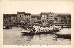 CPA Givors Les joutes Pernod Baudrand 