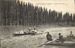 CPA Saint Pierre de Boeuf Joutes sur la lone 