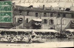 CPA Rive de Gier Les joutes 