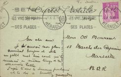 Vintage Postcard This tournaments two involved adversaries a disagreement