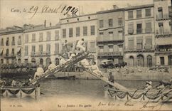 Vintage Postcard Tournaments In guard