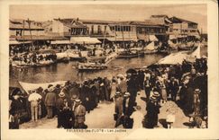 CPA Palavas les flots Les joutes 