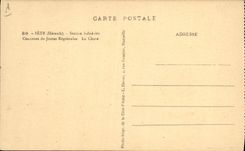 Postal Sete Ciudad costera Ayuda de luchas regionales la caída