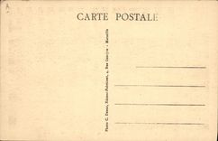 Vintage Postcard Sete Contest of regional tournaments after the fall