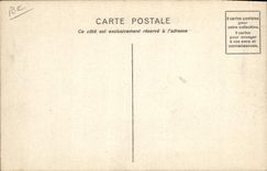 Vintage Postcard Fantaisie Paris Illustrator Places and Church of the Madeleine Mitanchet