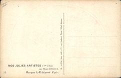 CPA Fantaisie Illustrateur Nos jolies artistes Henri Manuel 