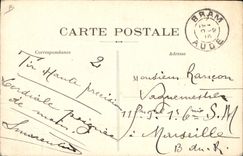 Vintage Postcard Miss Mary and Thomas