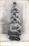 Vintage Postcard Quartetto Ungherese Hungary Hungary