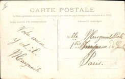 Vintage Postcard municipal Kiosk Amiens