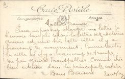 Vintage Postcard Kiosk Montplaisir Amiens