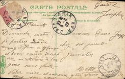 Vintage Postcard Draguignan the large Kiosk