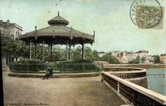 Vintage Postcard Kiosk St Raphael House of the music