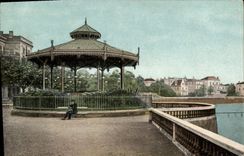 CPA Kiosque St Raphael Pavillon de la musique 