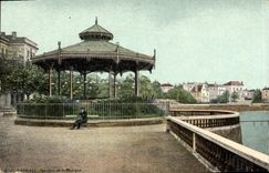 CPA Kiosque St Raphael Pavillon de la musique 
