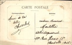 Vintage Postcard Draguignan Kiosk Gone of Azemar and kiosk of the music