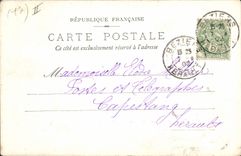 CPA Kiosque Rochefort sur Mer Place Colbert 