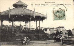 CPA Kiosque de la musique Saint Raphael 