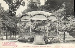 Vintage Postcard Kiosk of the music the Nancy Seedbed