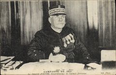 CPA Militaria Le General Joffre Generalissime de l'armee francaise