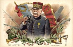 CPA Militaria General Joffre 