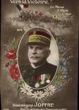 Vintage Postcard Militaria Joffre Commander in chief Towards the Victoire!
