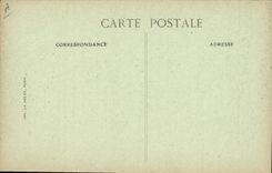 Vintage Postcard Militaria the festivals of the Victoire has Paris July 14th, 1919 the Marshals Foch and Joffre