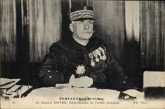 CPA Militaria Le General Joffre Generalissime de l'armee francaise