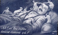 CPA Militaria Ah si les totos etaient comme ca 