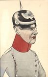 CPA Militaria Officier allemand