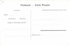 Vintage Postcard Militaria Memory