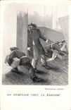 CPA Militaria On demenage chez la baronne