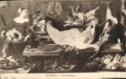 CPA Snyders Garde manger Musee de Bruxelles 