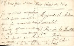 Postal Lancret lo se es París Vagar del Louvre