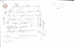 Postal Gerard Madame Recamier