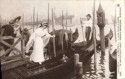 Postal Salón 1914 de Joncieres la hora de color de malva en Venecia